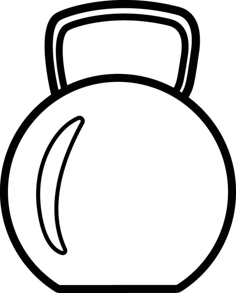 Kettlebell Icon. Illustration of Kettlebells for Workouts vector