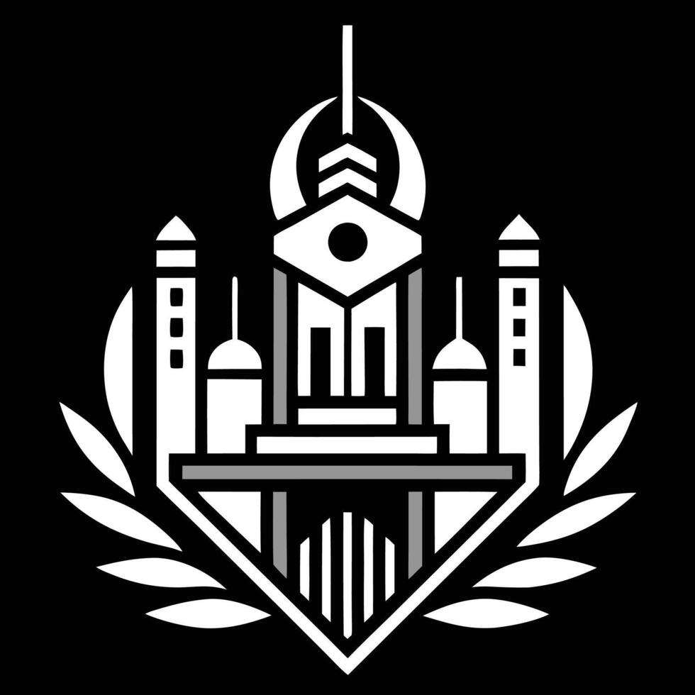 The logo for the city of the future vector