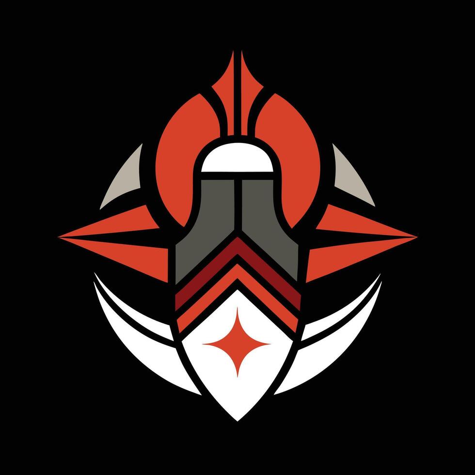 The logo for the team is a red and white star vector