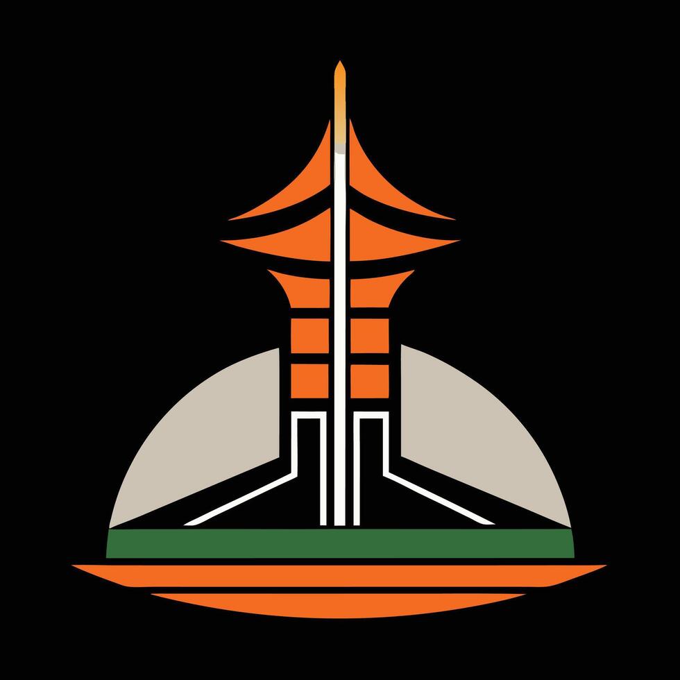 The logo for the japanese baseball team vector