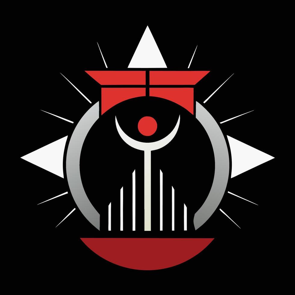 The logo for the game is a red and black design vector