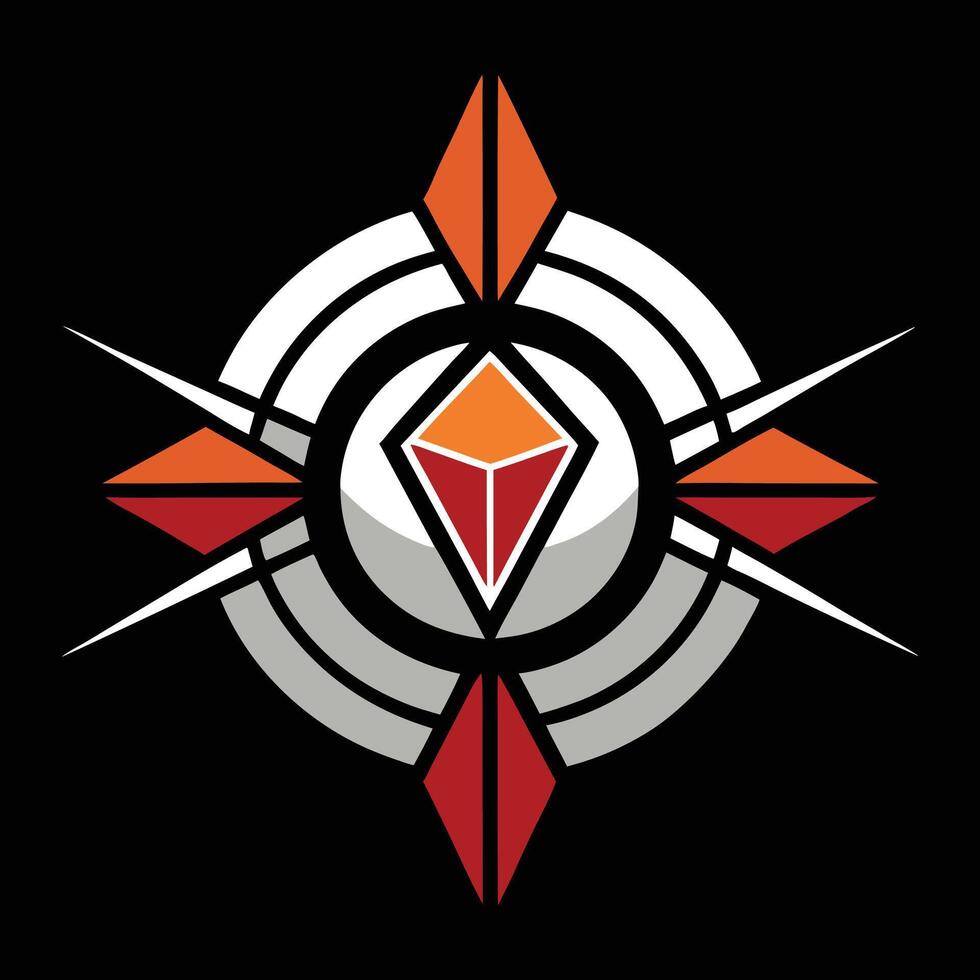 The logo for the team is a red and orange star vector