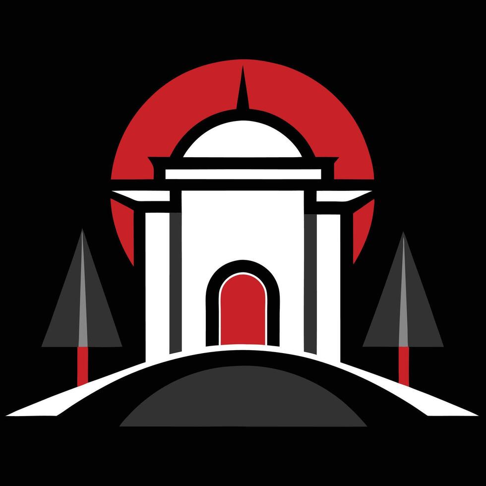 The logo for the university of maryland vector