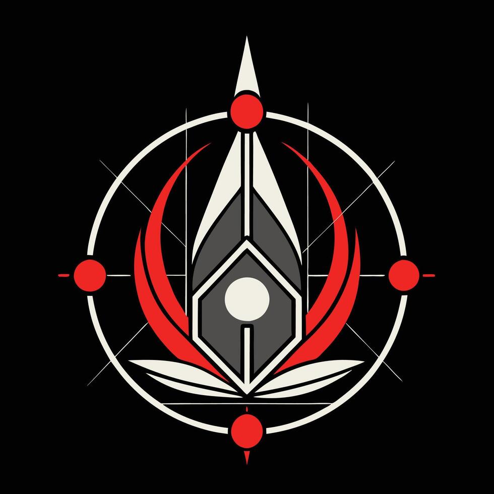 The logo for the game is shown on a black background vector