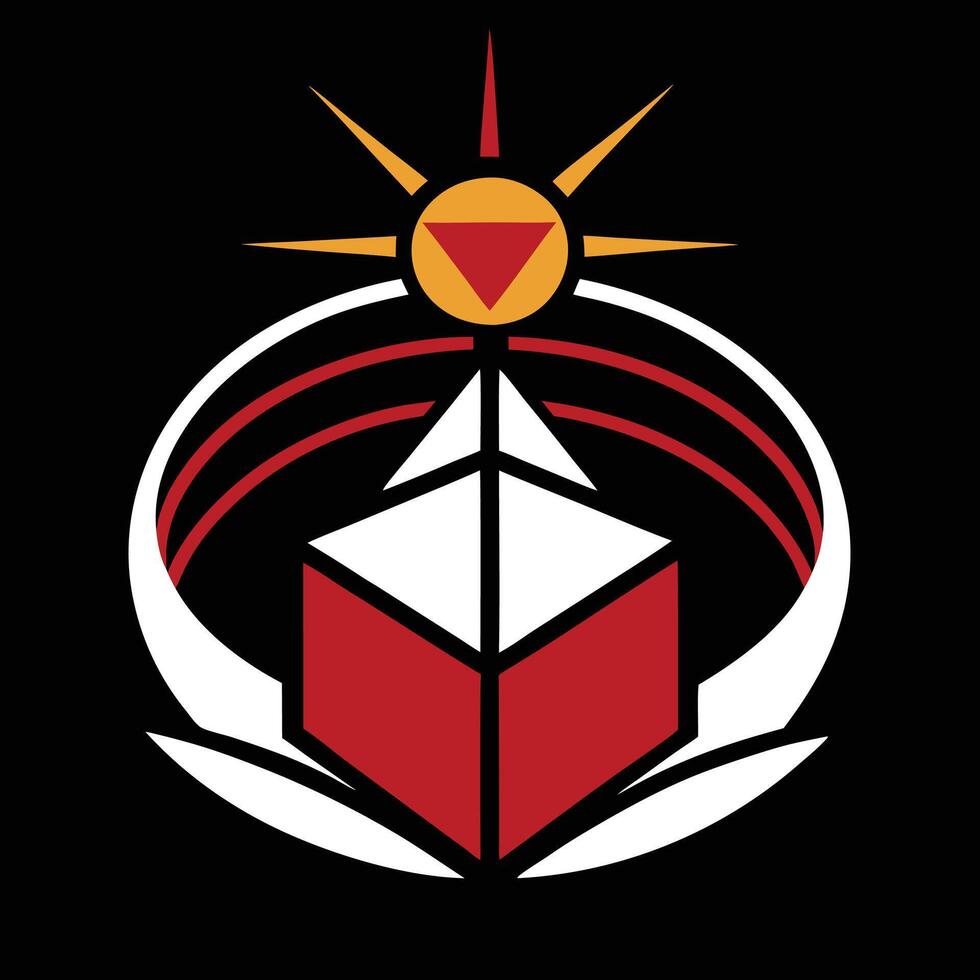 The logo for the team is a red and white cube vector