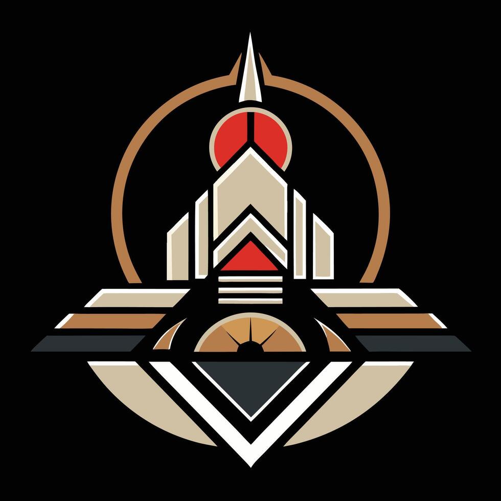 The logo for the band is a stylized image of a building vector