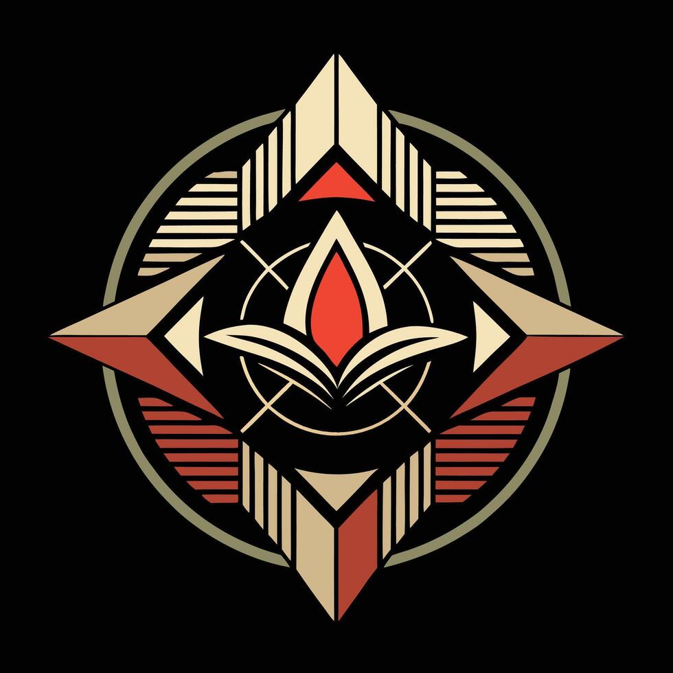 The logo for the band is a red and black design vector