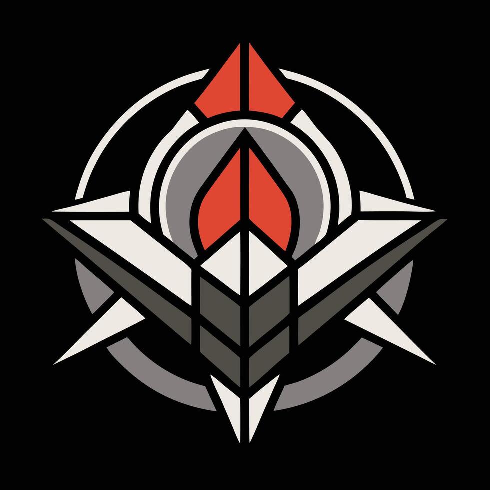 The logo for the team is a red and white star vector