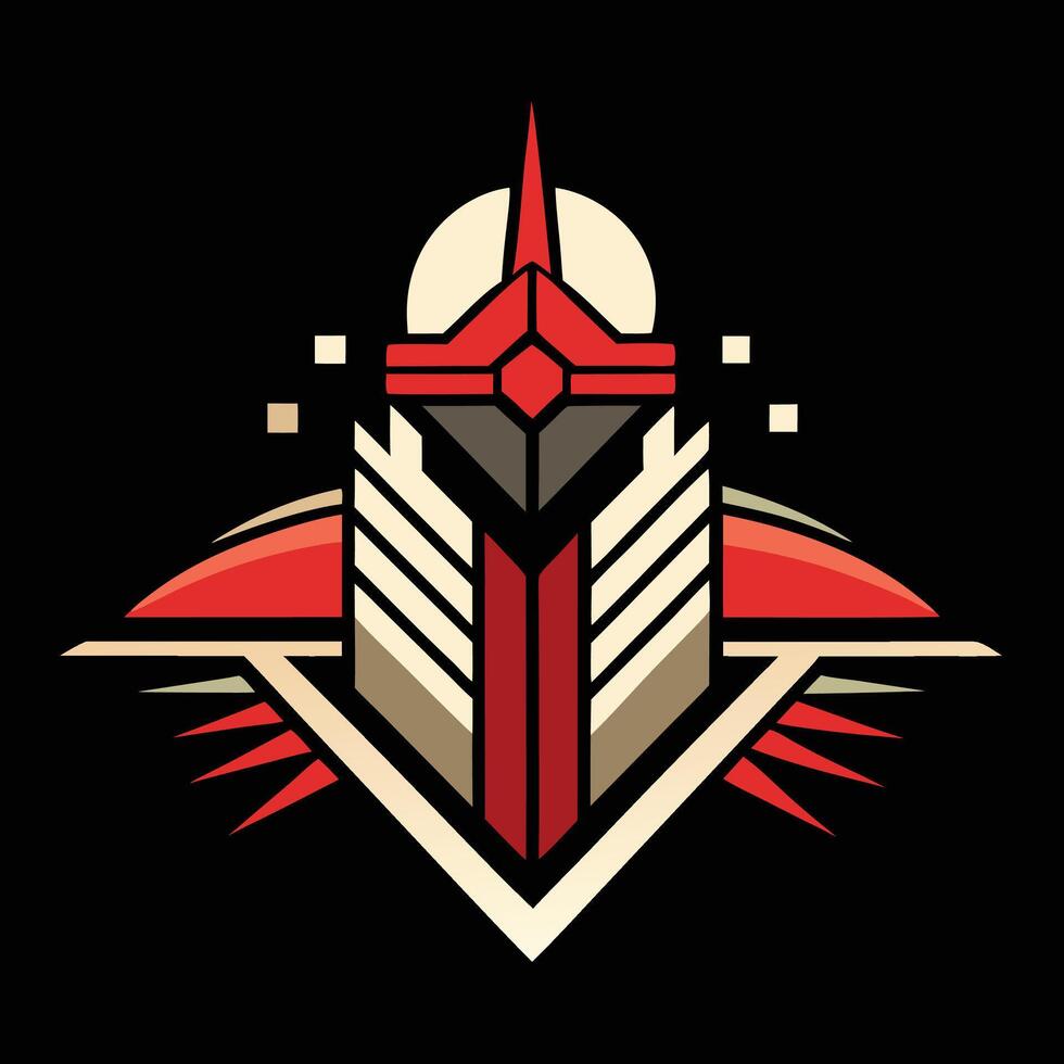 The logo for the team is a red and black design vector