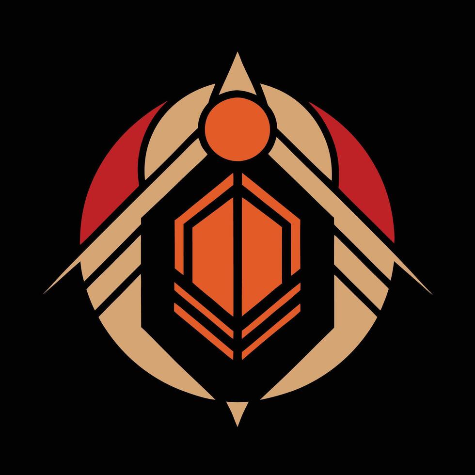 The logo for the game is a geometric design vector