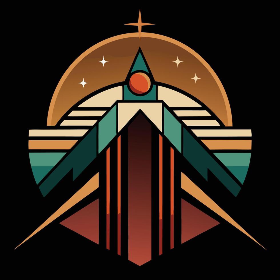 The logo for the game, the city of the sun vector