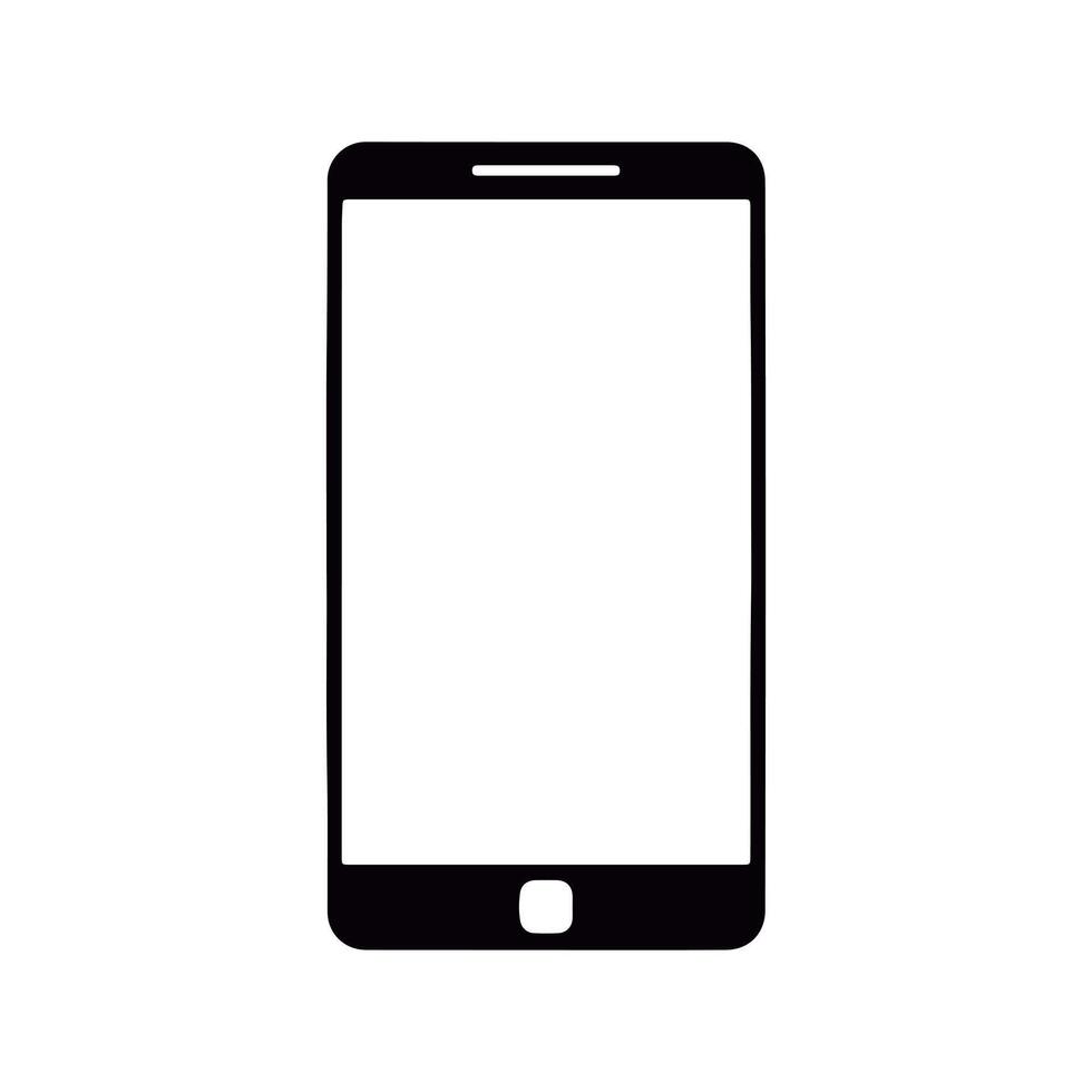 Smartphone icon illustration vector