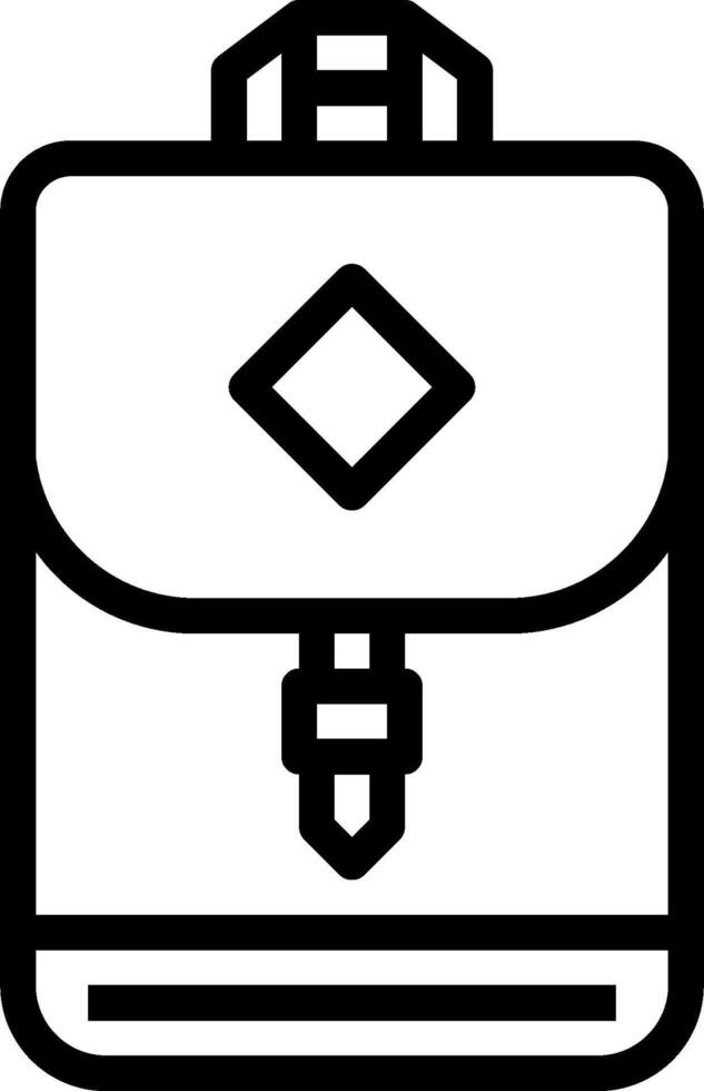Backpack icon free download vector