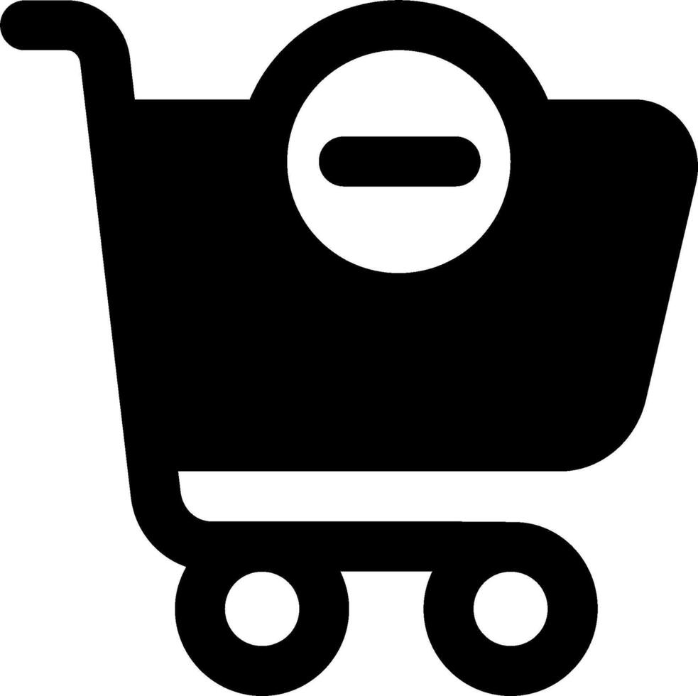 Shopping cart icon vector