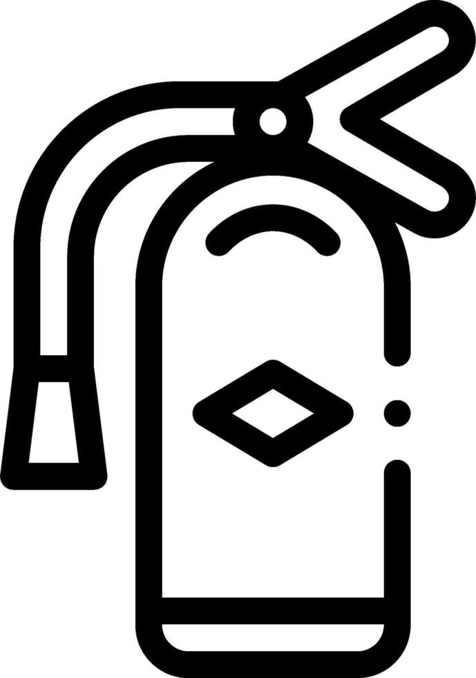 Fire extinguisher icon illustration vector