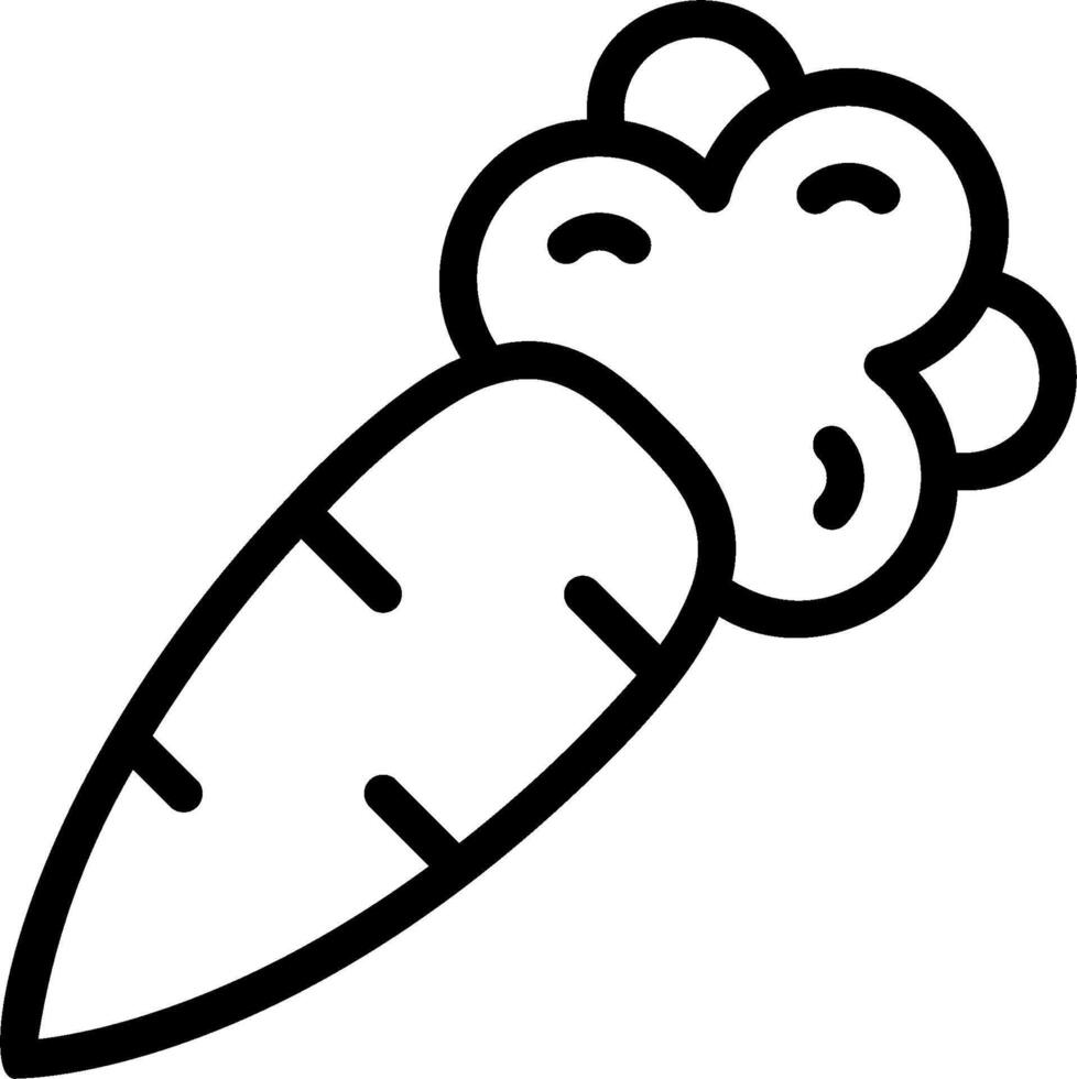 Carrot icon illustration vector