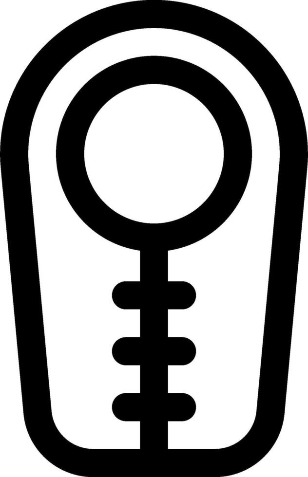 A black and white icon of a weight scale vector