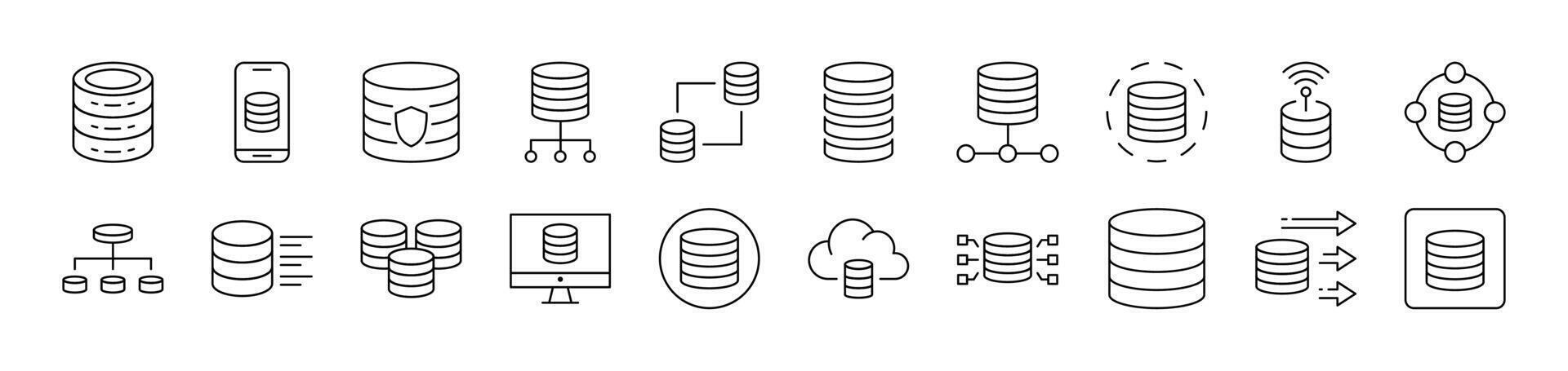 Coin, Savings, Money Related Line Icons for Web Sites, Books, Cards, Apps. Editable Stroke. Suitable for Web Sites, Books, Cards, Apps vector