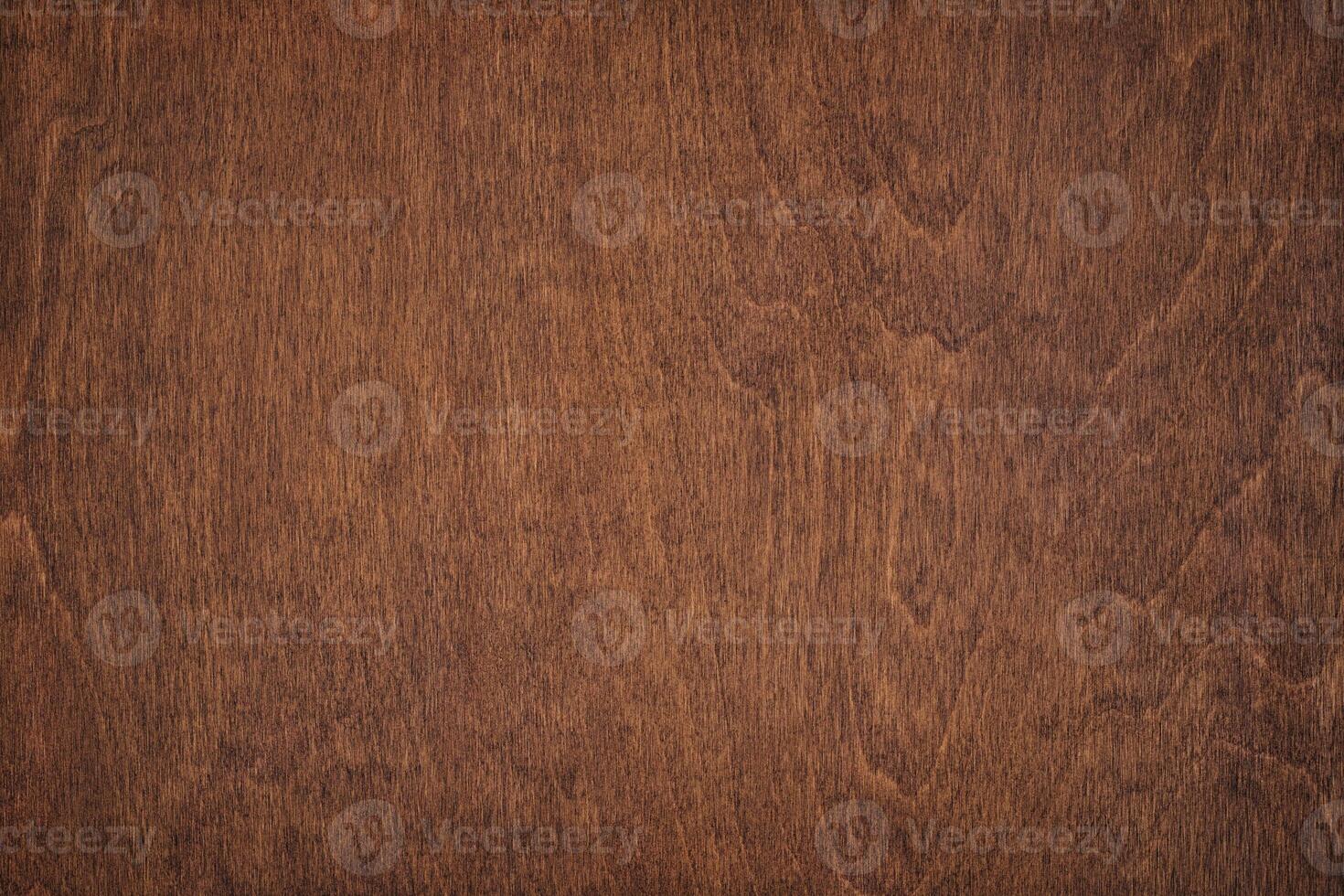 dark wood texture for furniture design. brown table or board as background photo