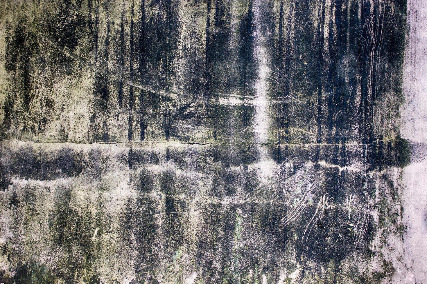 Black Gray concrete wall texture of old cement surface as background photo