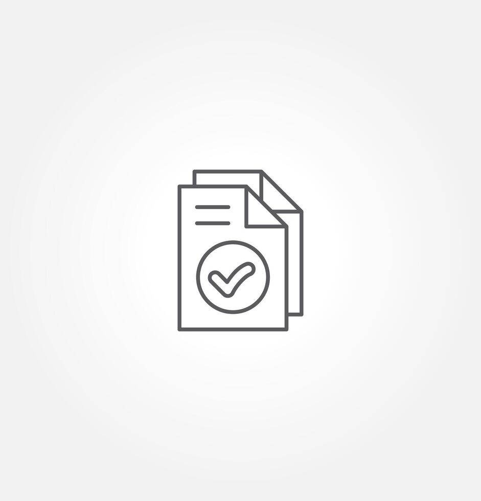 Clipboard checklist or document. Checklist icon set. Checkmark, document, checkbox on paper and more. Clipboard concept. illustration. vector
