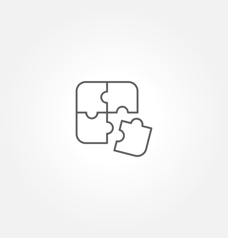 Coins. Money simple glyph icon. solid isolated black illustration. Puzzle icon. Teamwork symbol. Plugins sign. Logo template. vector