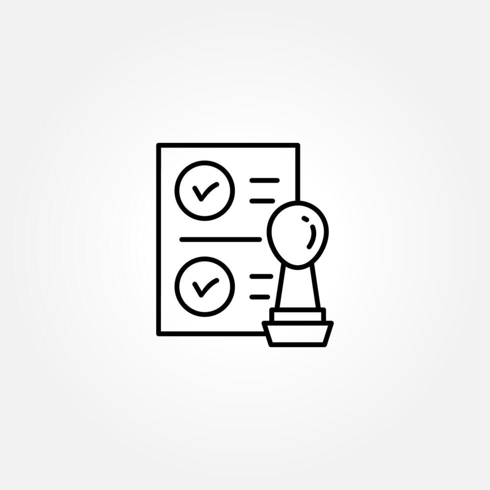 Checklist icon set. Clipboard checklist or document. Checkmark, document, checkbox on paper and more. Clipboard concept. illustration. vector