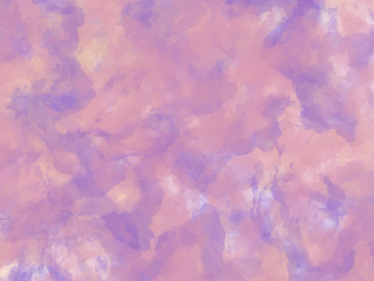 pastel purple pink watercolor background vector