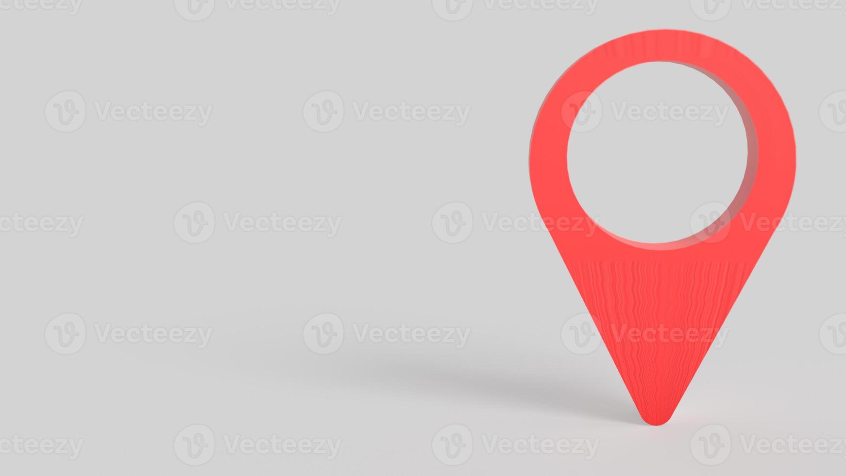 The Check point for travel or applications concept 3d rendering. photo