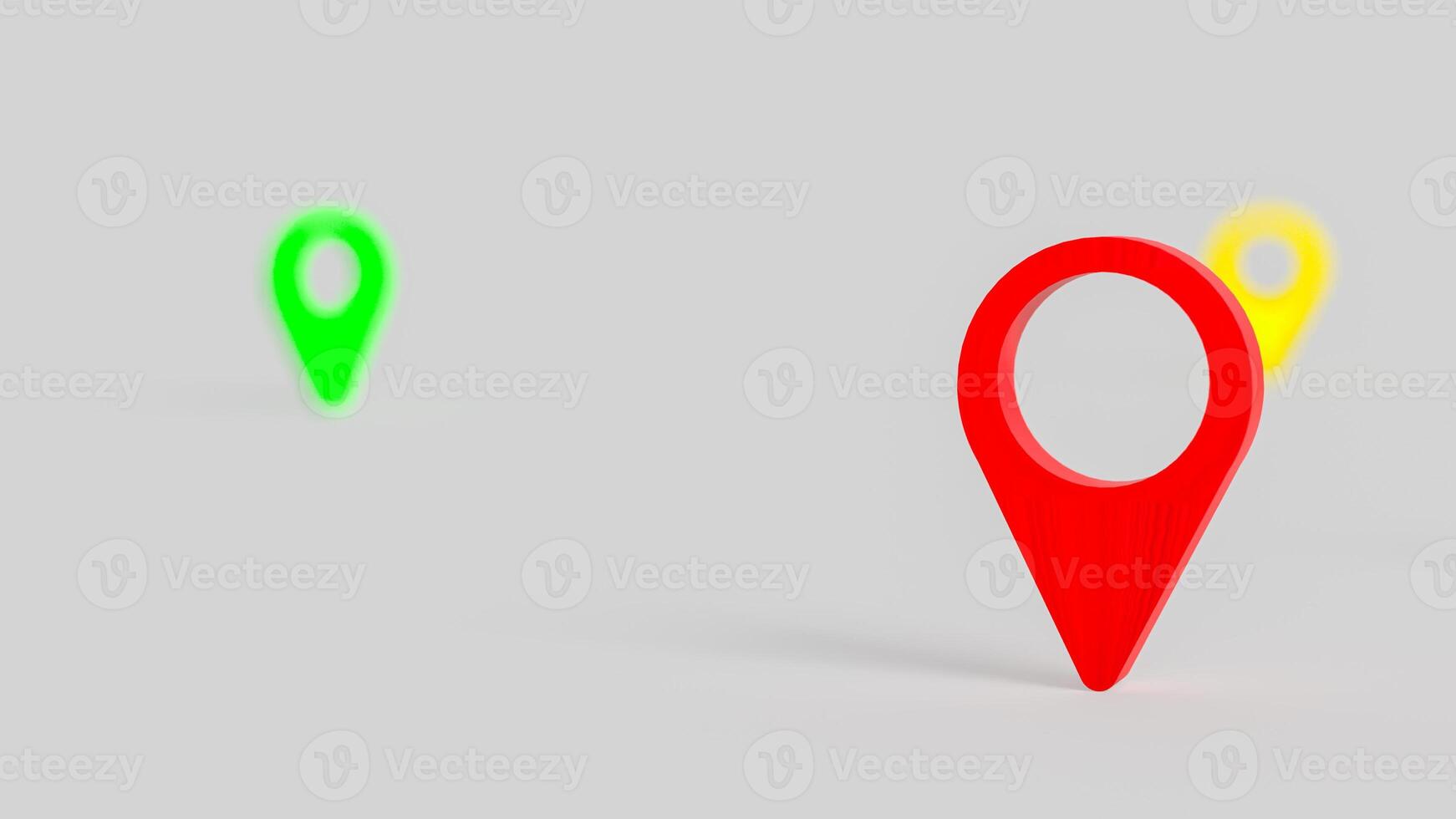 The Check point for travel or applications concept 3d rendering. photo