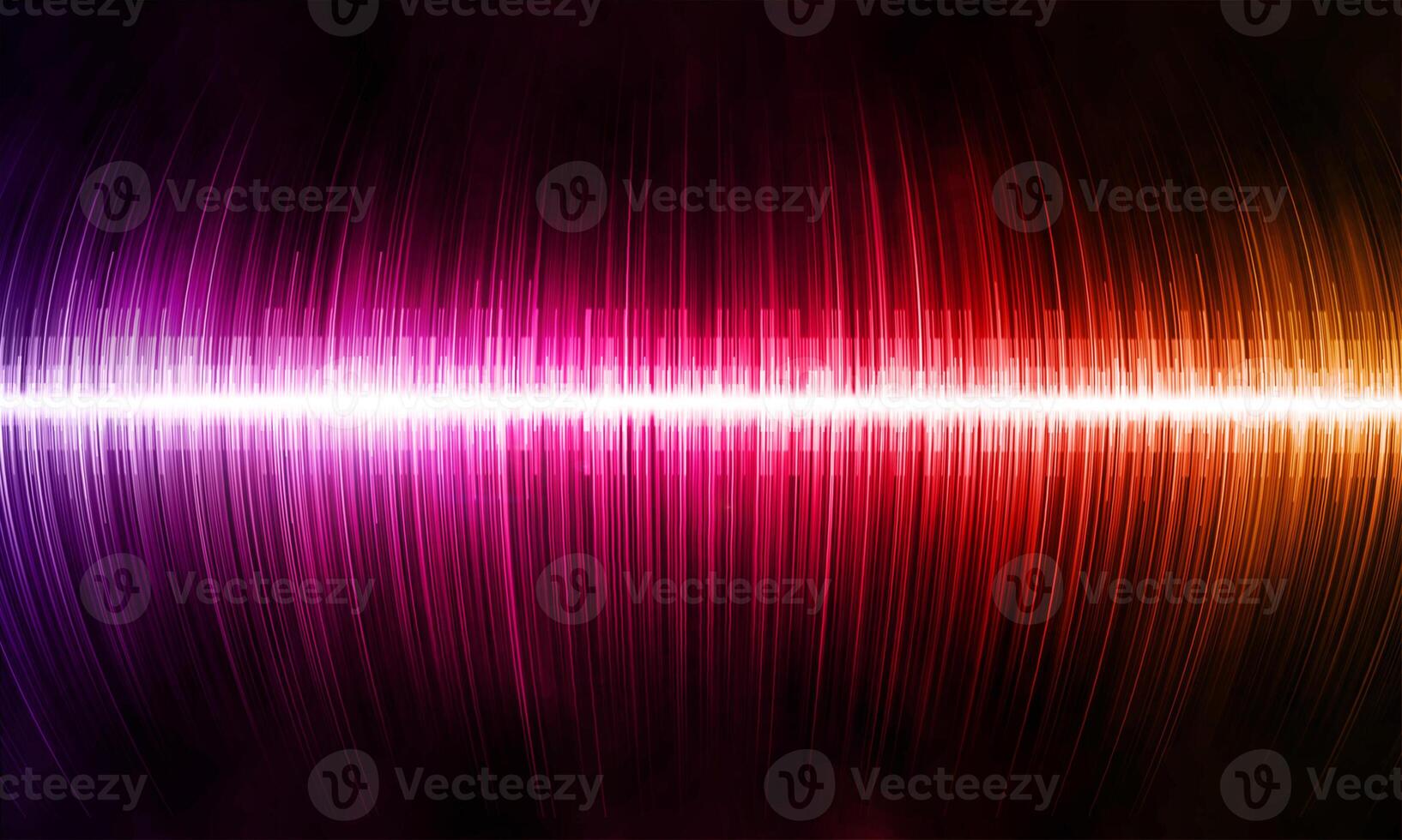 Multicolored sweeping sound wave illustration photo