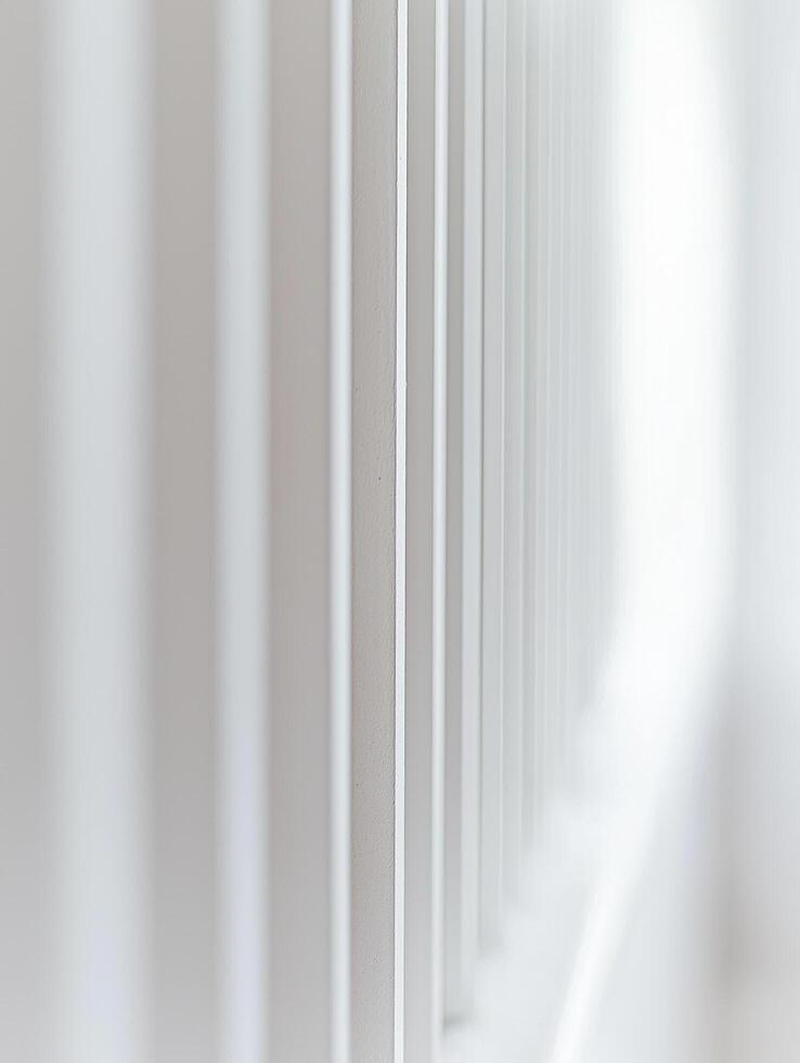A Soft Focus Effect on Vertical Lines with Playful Light Interactions and Depths photo