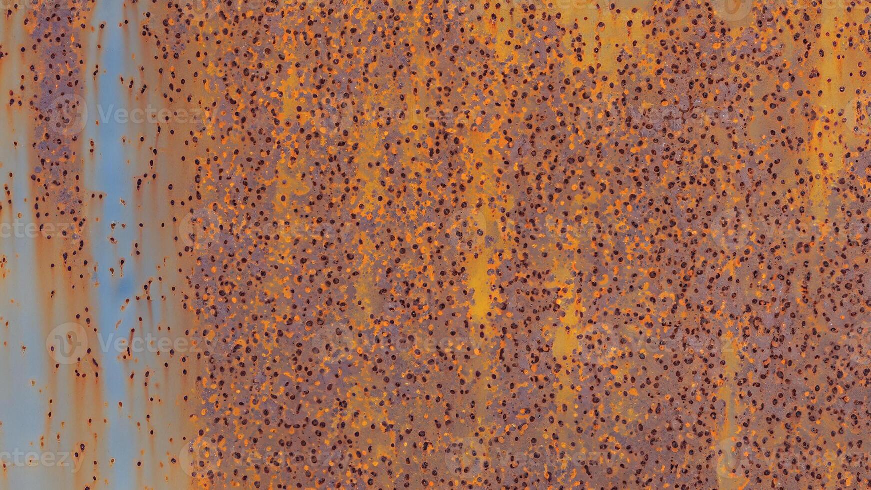 This high-resolution abstract texture showcases the beauty of natural rusted metal surfaces. Perfect for industrial-themed designs, grunge art, or as a unique background for creative projects. photo