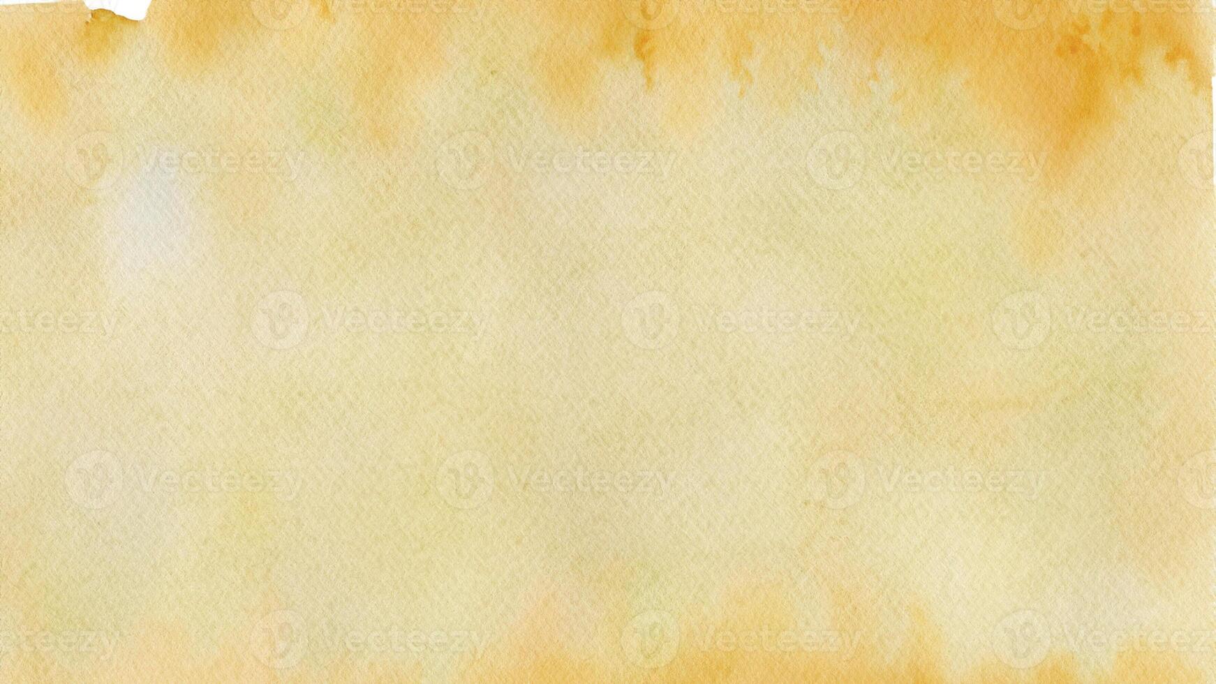 Light yellow watercolor gradient creating abstract background texture photo