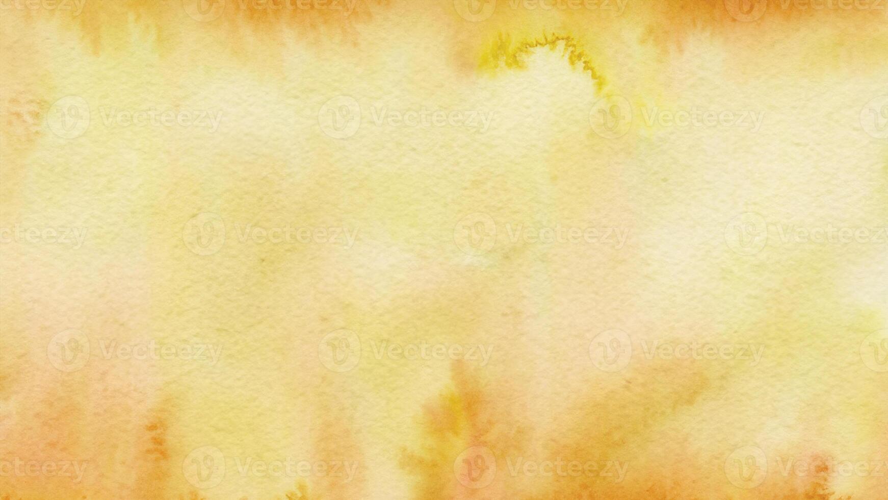 Abstract watercolor background creating soft yellow gradient texture photo