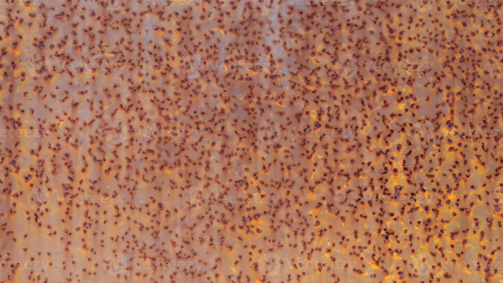 This high-resolution abstract texture showcases the beauty of natural rusted metal surfaces. Perfect for industrial-themed designs, grunge art, or as a unique background for creative projects. photo