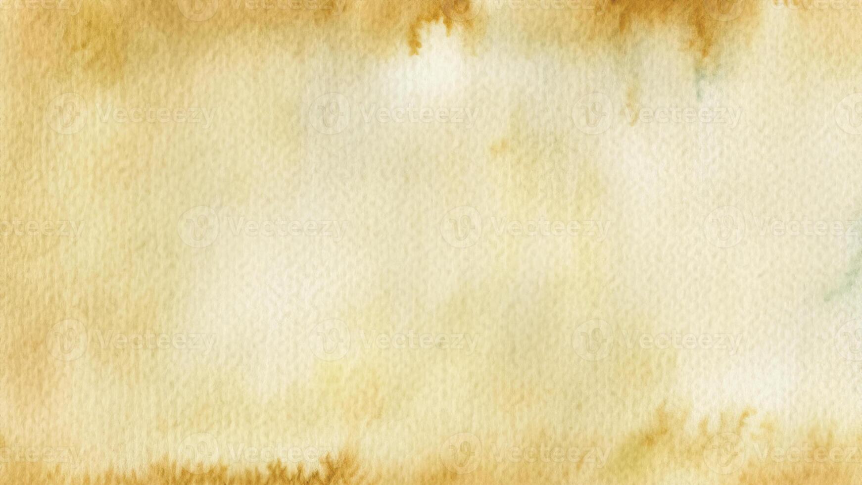 Abstract watercolor background creating soft golden texture photo