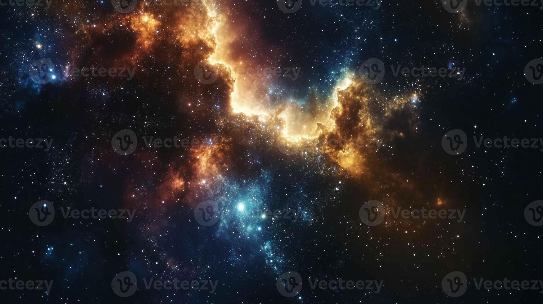 Colorful space galaxy cloud nebula. Stary night cosmos. Universe science astronomy. Supernova background wallpaper photo