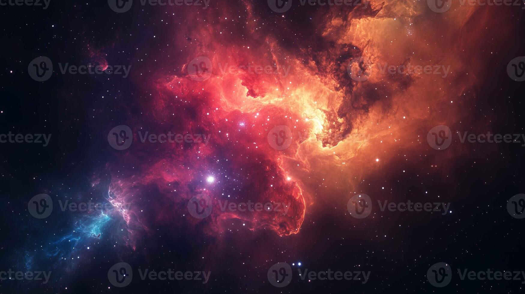 Colorful space galaxy cloud nebula. Stary night cosmos. Universe science astronomy. Supernova background wallpaper photo