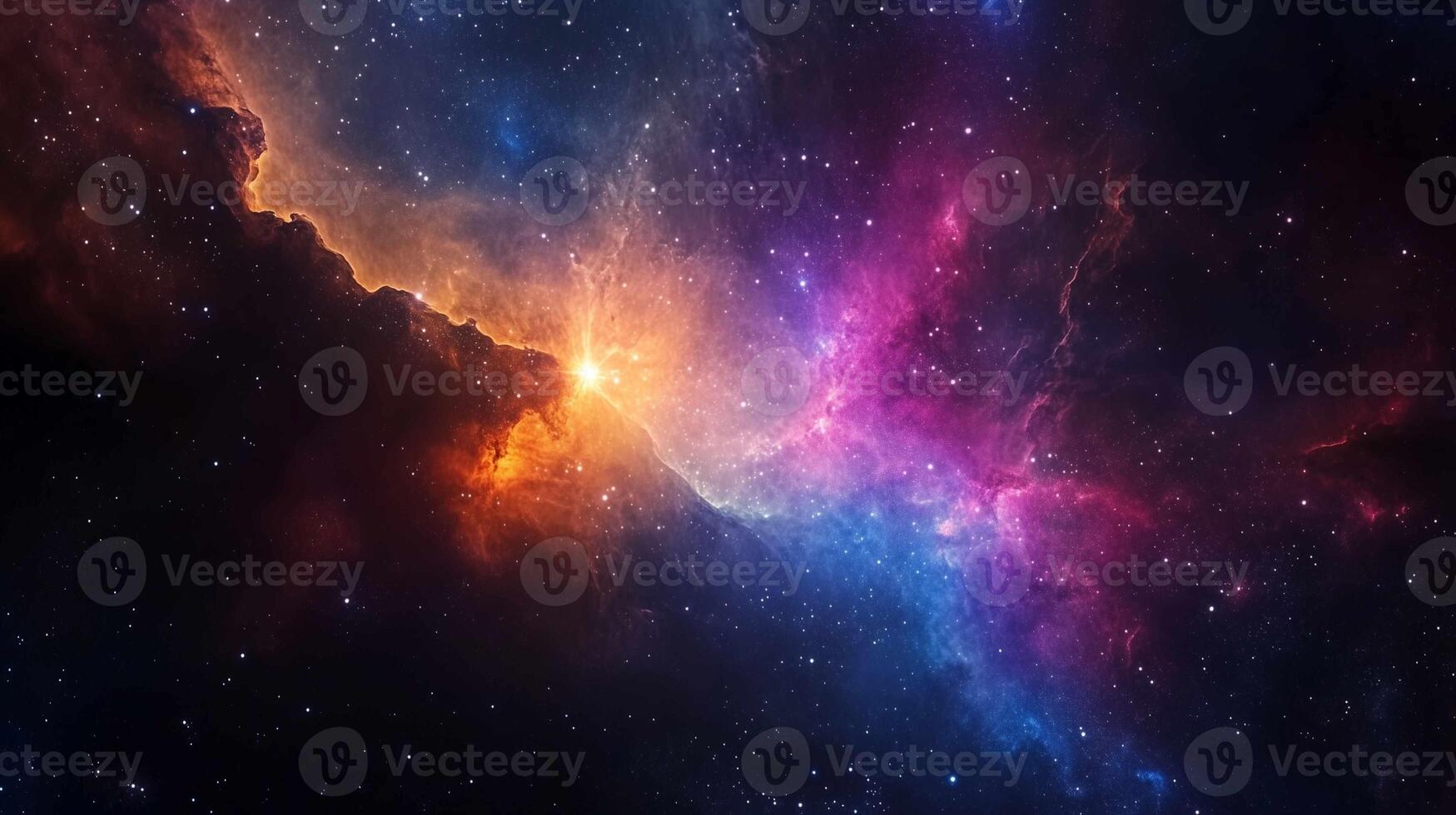 Colorful space galaxy cloud nebula. Stary night cosmos. Universe science astronomy. Supernova background wallpaper photo