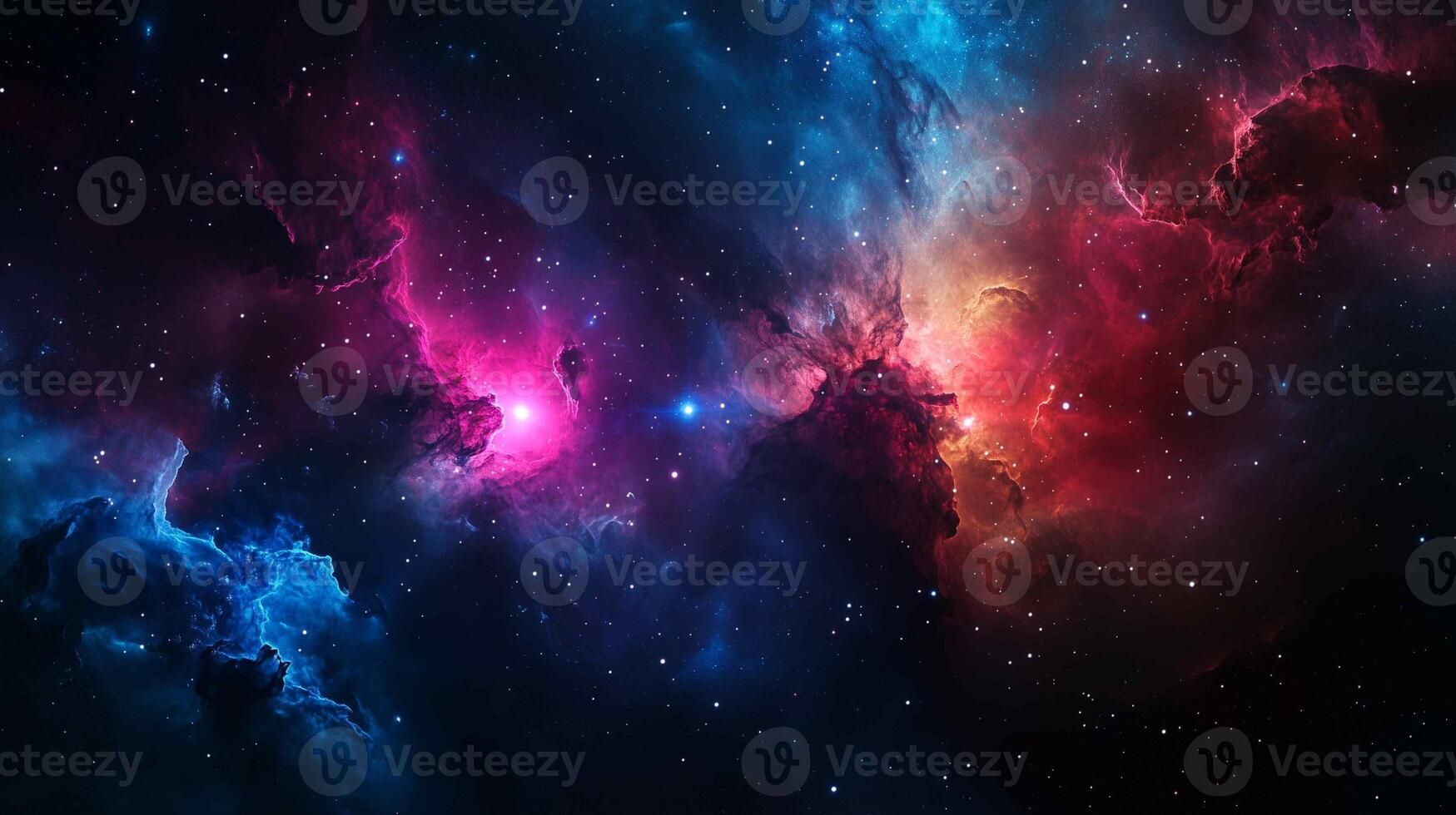 Colorful space galaxy cloud nebula. Stary night cosmos. Universe science astronomy. Supernova background wallpaper photo
