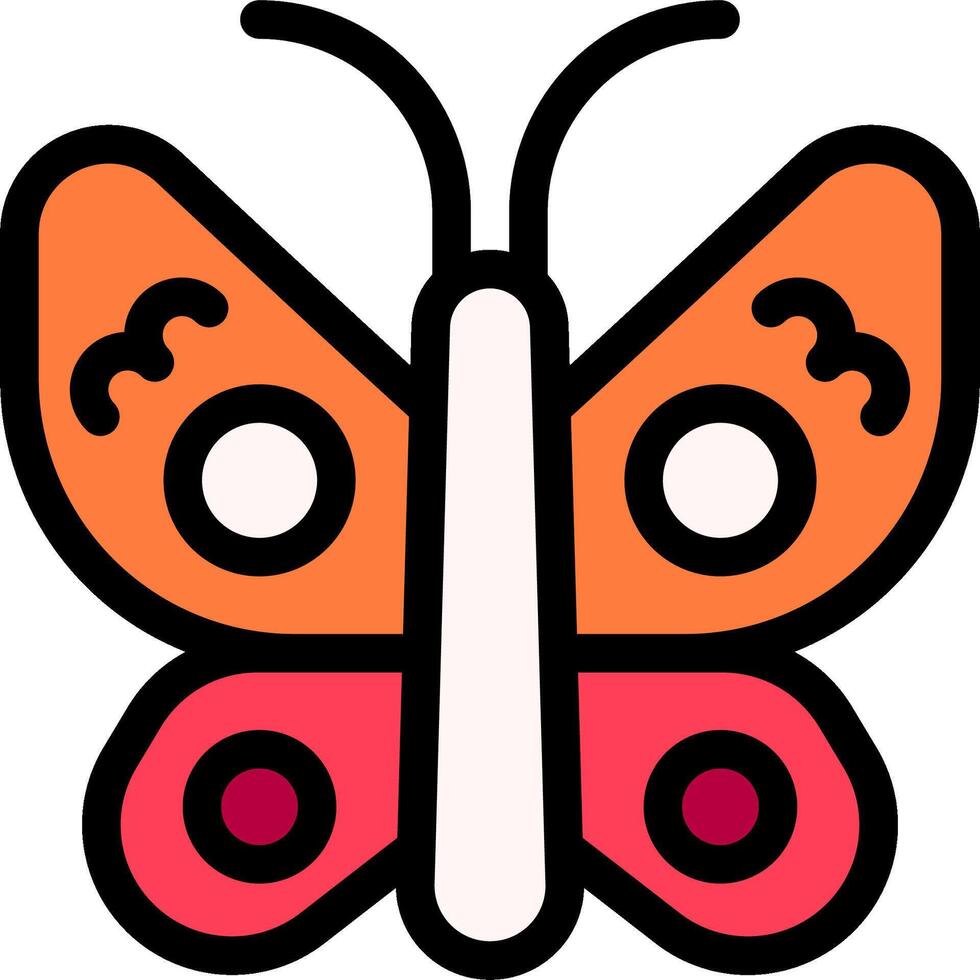 Butterfly clip art illustration vector