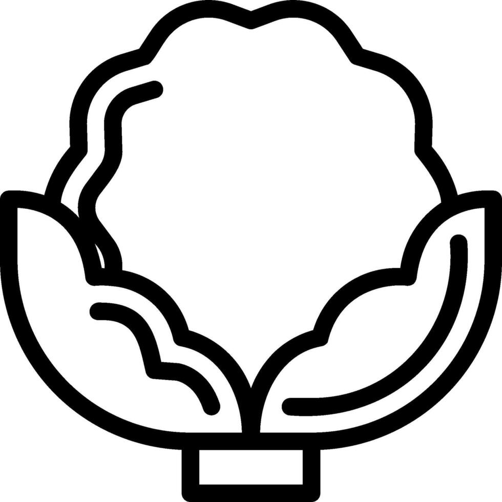 A black and white illustration of a flower vector