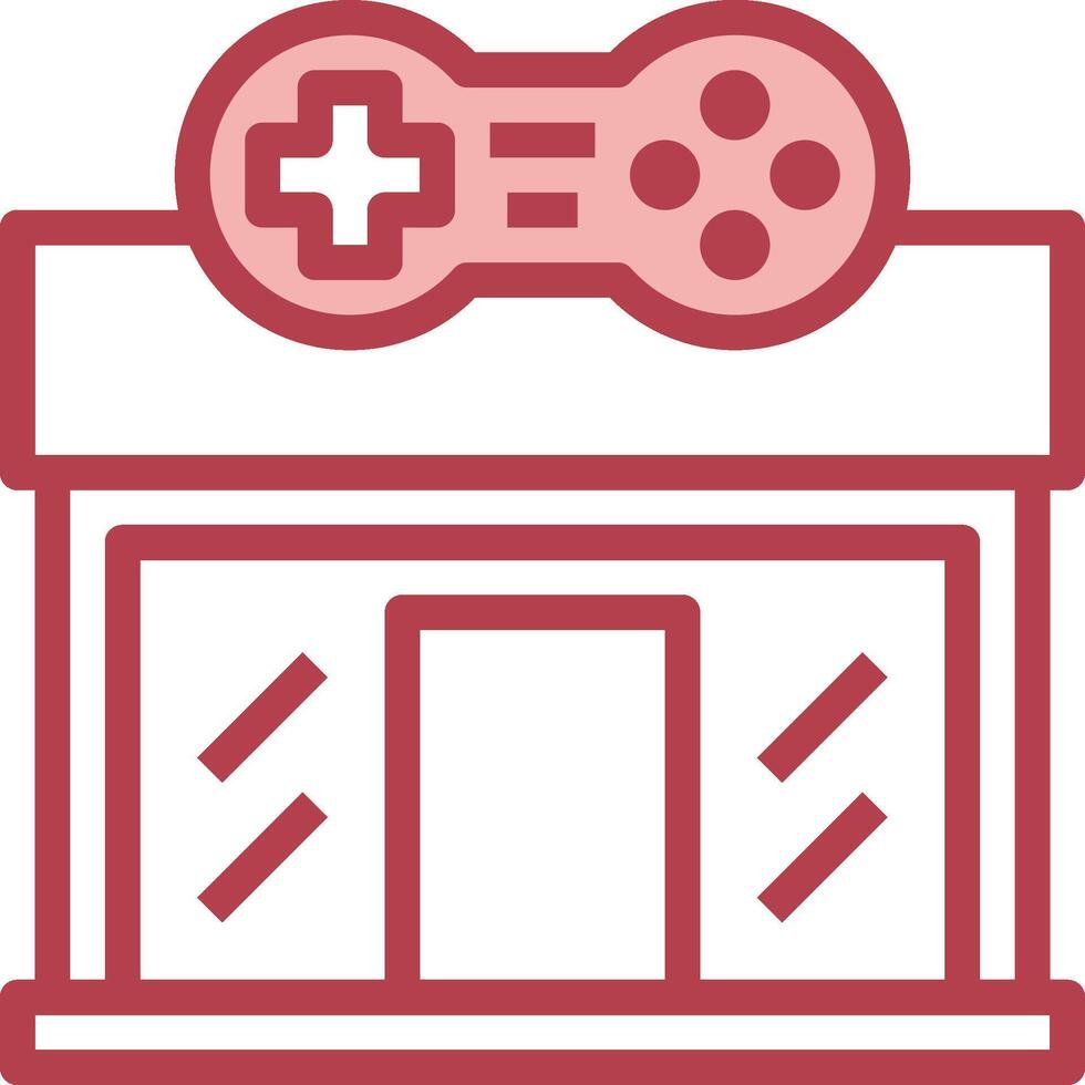 A game store icon vector