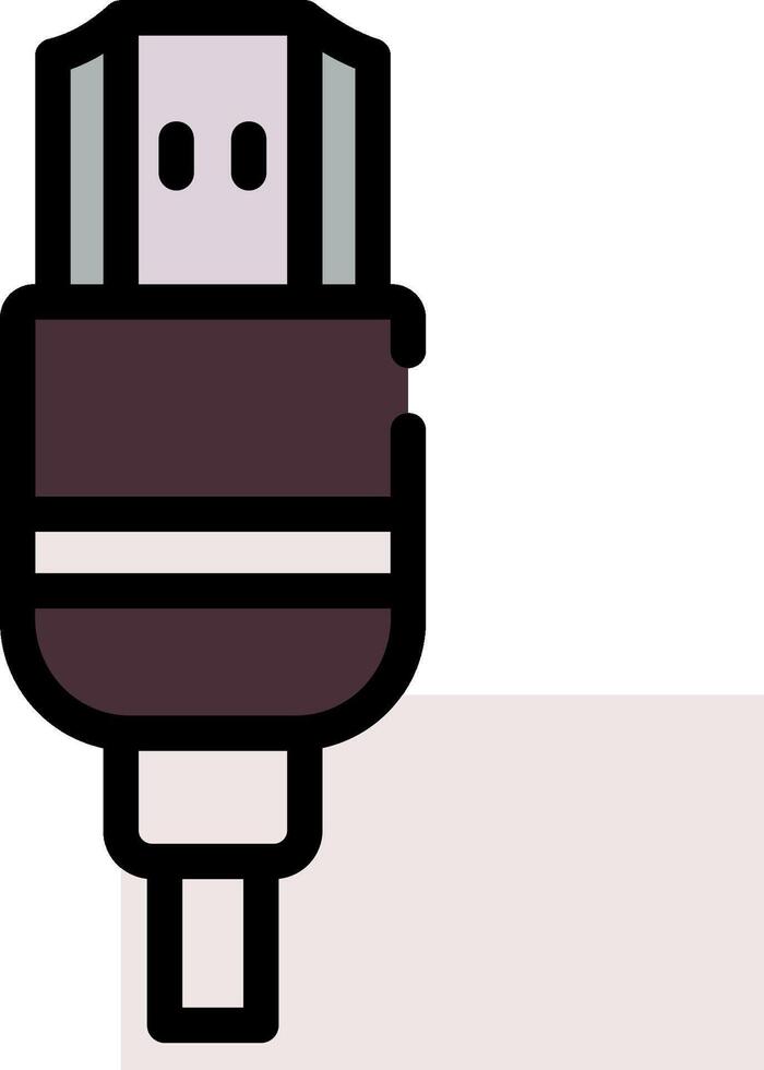 Usb cable clipart vector