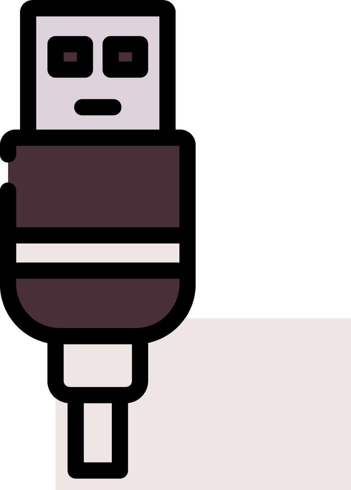 Usb cable clipart vector