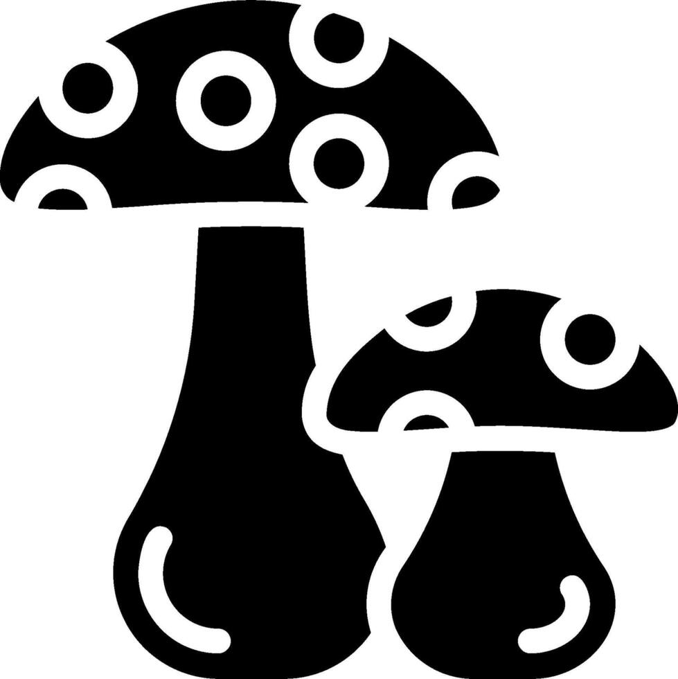 Mushroom clip art illustration vector