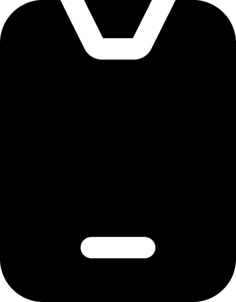 A black and white icon of a person's face vector