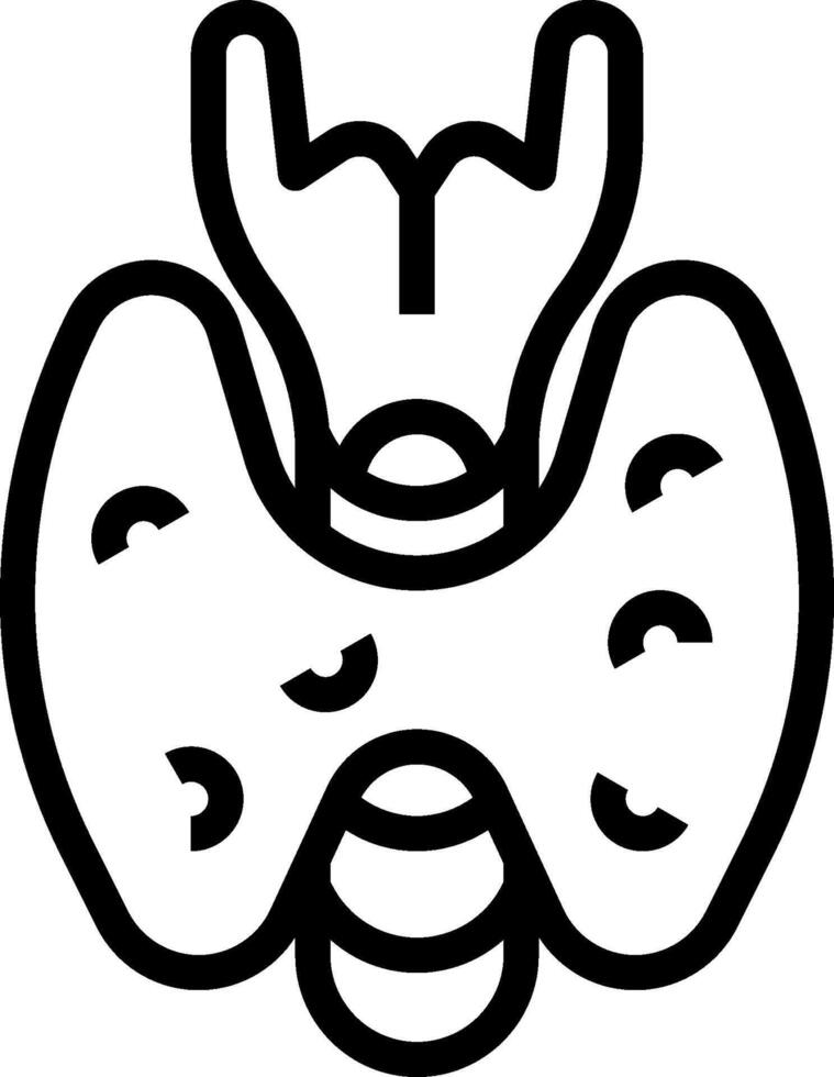 A black and white drawing of a human heart vector