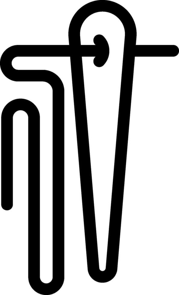 A black and white logo of a v vector